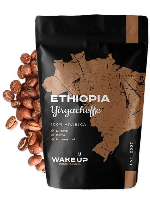 Кава в зернах Ethiopia Yirgacheffe