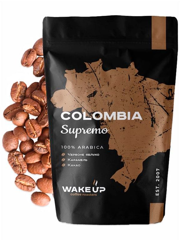 Кава в зернах Colombia Supremo